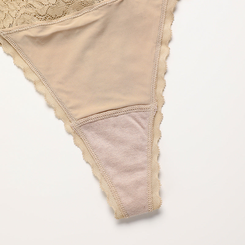Seamless Low Waist Cotton Crotch Sports Fitness Women's Underwear