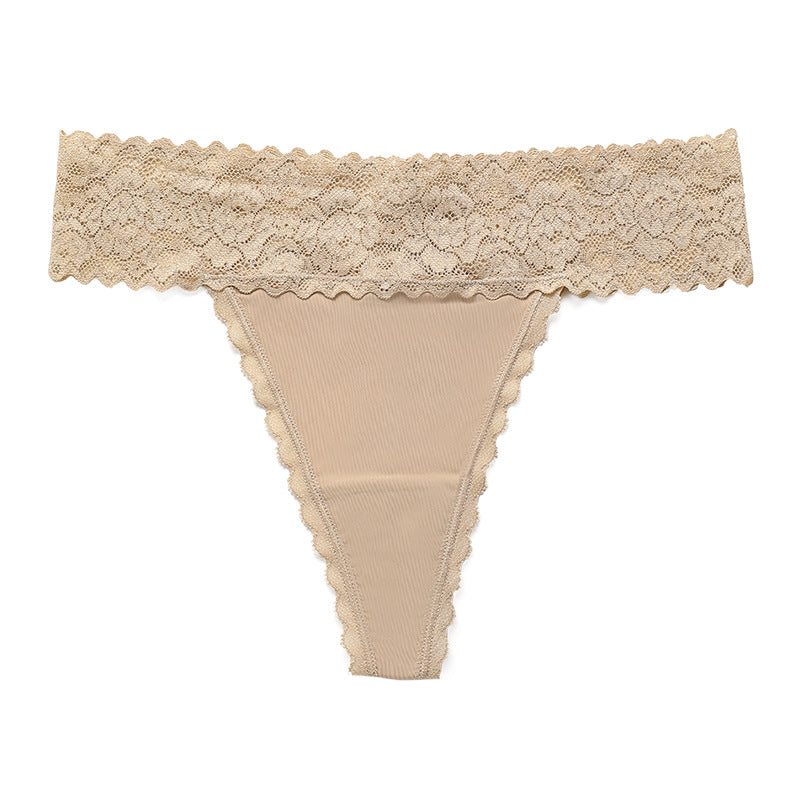 Seamless Low Waist Cotton Crotch Sports Fitness Women's Underwear